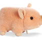 Aurora® Adorable Miyoni® Tots Pot-Bellied Piglet Pink Stuffed Animal - Lifelike Details Make a Cherished Companion - Perfect for Decorating Bedrooms