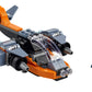 LEGO Creator 3 in 1 Cyber Drone Space Toys, Transforms from Drone to Cyber Mech or Cyber Scooter, Space Toy Building Set, Gift for 6 Plus Year Old