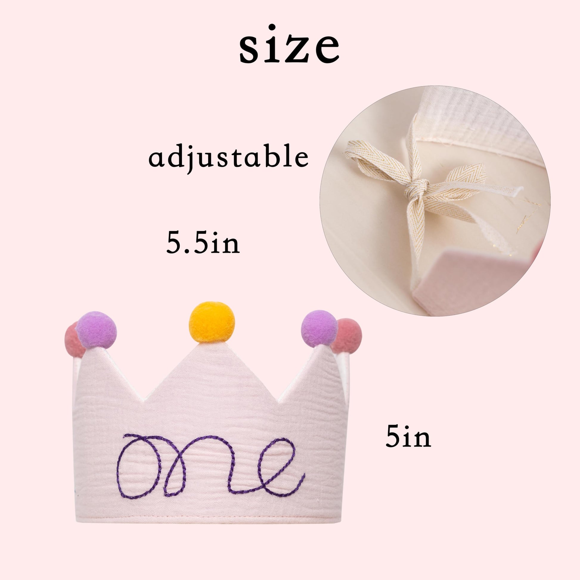 Fenzpartee First Birthday Party Hat for Boy and Girl