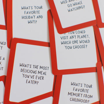 Pippi Post S'More Nature Conversation Cards with Tin, 50 Outdoor Prompts