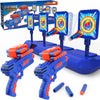 BAODLON Digital Shooting Targets with Foam Dart Toy Gun, Electronic Scoring Auto Reset 4 Targets, Shooting Game Toys Gifts for Age of 5, 6, 7, 8, 9