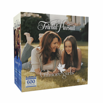 Trivial Pursuit: Gilmore Girls, Quick Play Edition Trivia Game, Test Your Knowledge of Stars Hollow with 600 Questions in 6 Categories, Officially