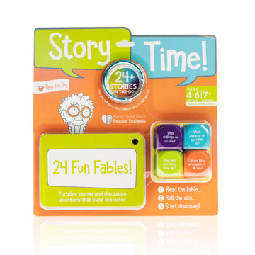 Open The Joy Story Time: Igniting Imagination, Fostering Empathy, and Building Resilience in Kids - A Portable Adventure for Ages 4+