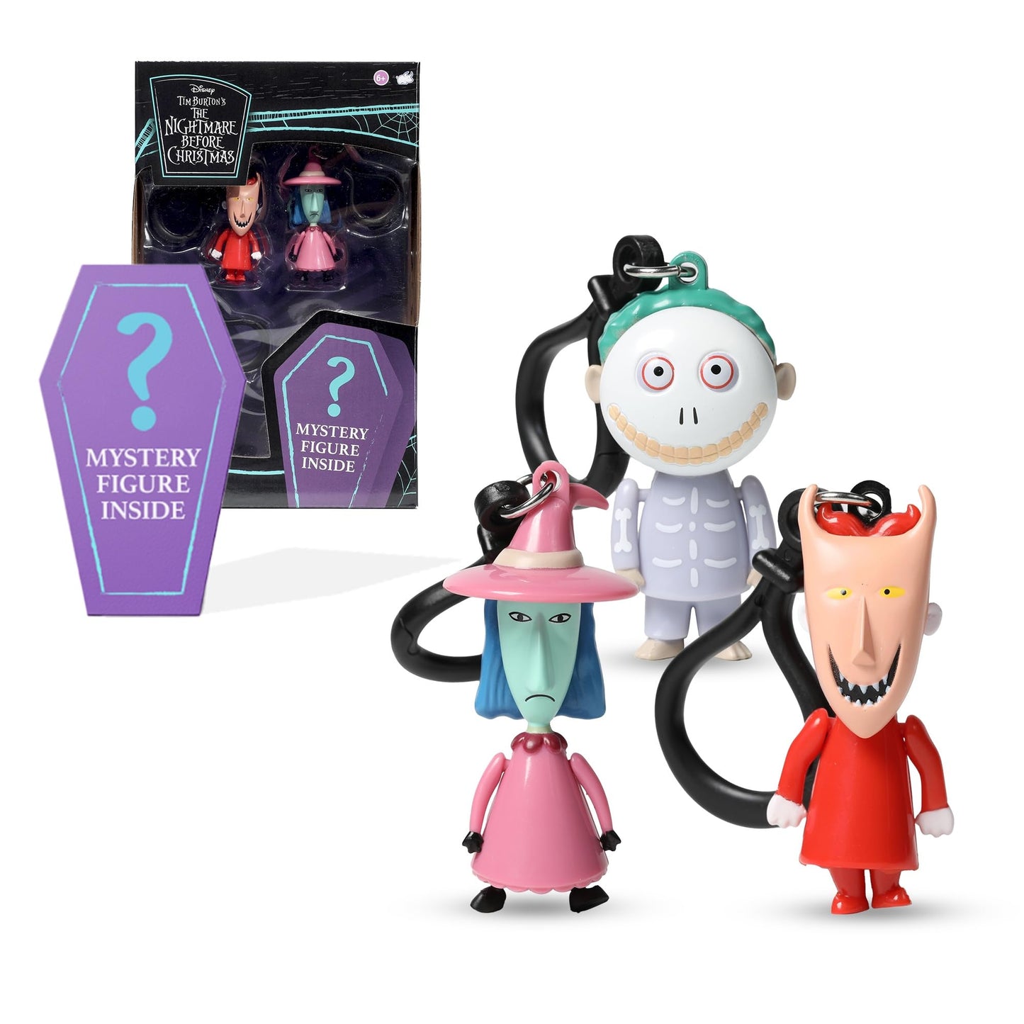 Disney Tim Burton's The Nightmare Before Christmas Chibi in Motion 4-Pack