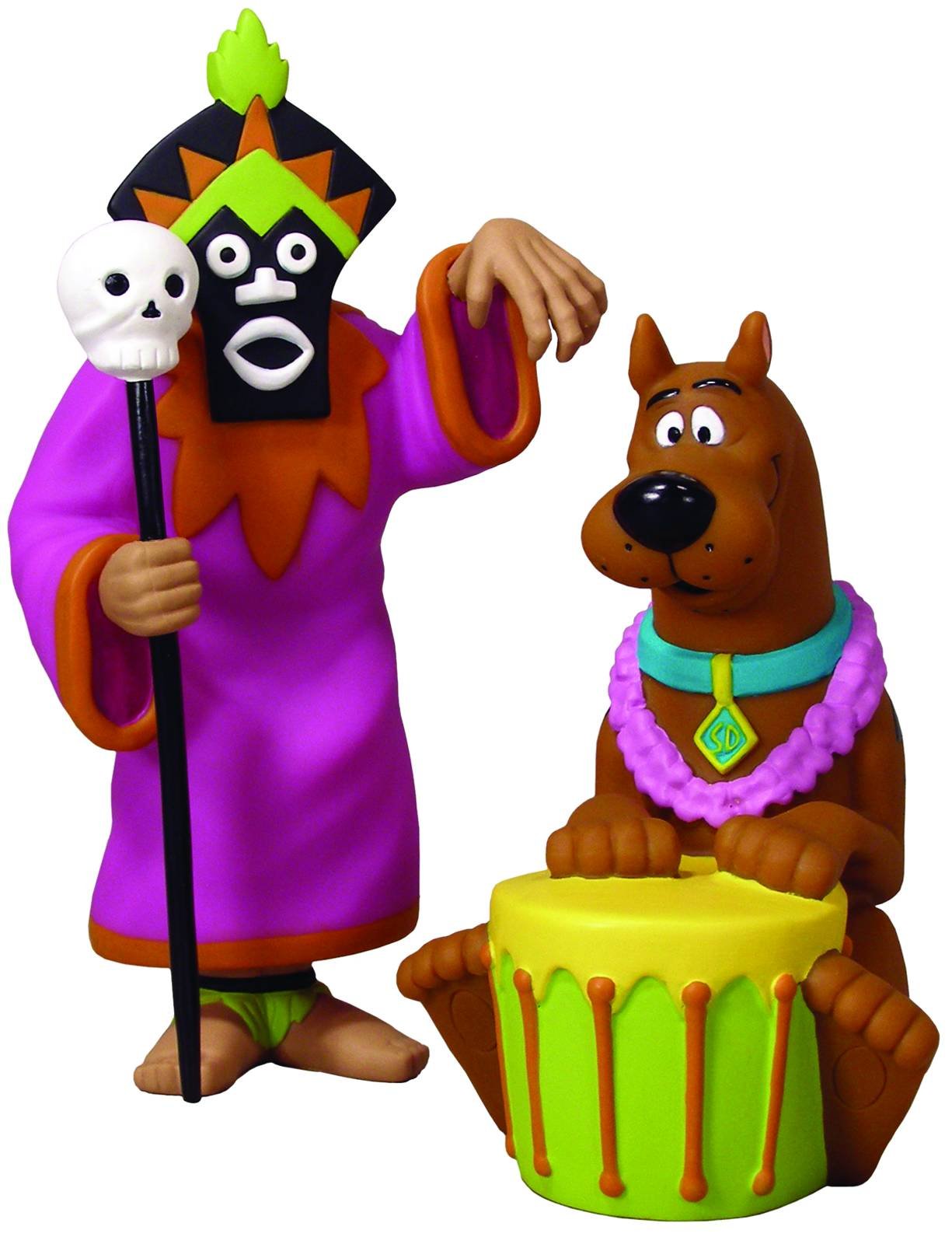 Scooby-Doo & Witch Doctor PVC Set