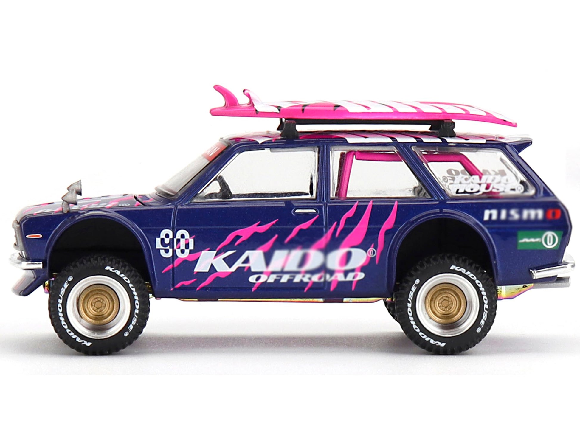 Petersen Kaido House x Mini GT Datsun 510 4x4 Wagon Kaido Offroad V2