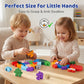 LovesTown Wooden Puzzles, Snail & Dinosaur, Double-Sideld