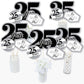 Big Dot of Happiness We Still Do - 25th Wedding Anniversary - Anniversary Party Centerpiece Sticks - Table Toppers - Set of 15