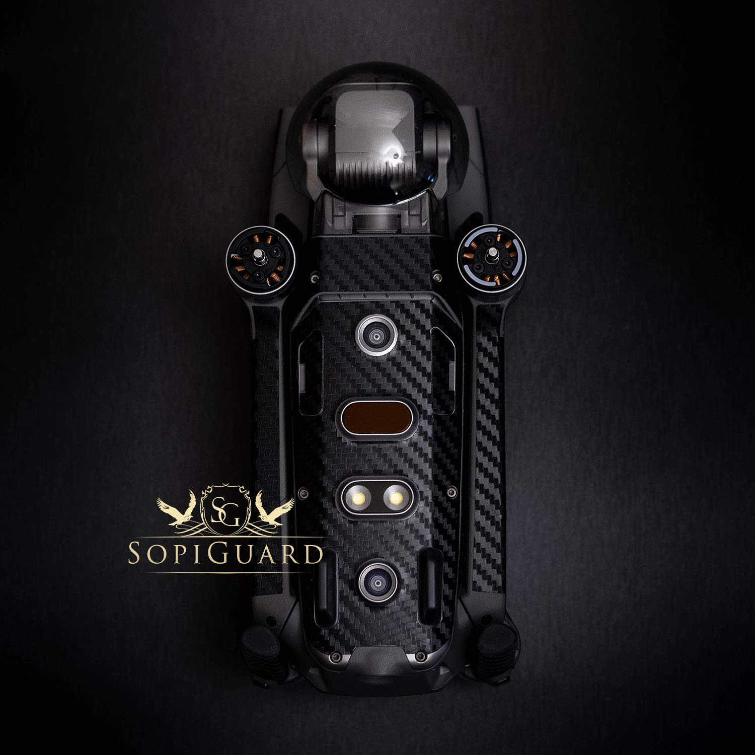 SopiGuard 3M Neon Yellow Vinyl Sticker Skin for DJI Mavic 2 Pro/Zoom