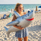 One 40" Long Vinyl Inflatable Shark