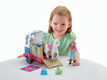 Fisher-Price Loving Family Horse Trailer Playset