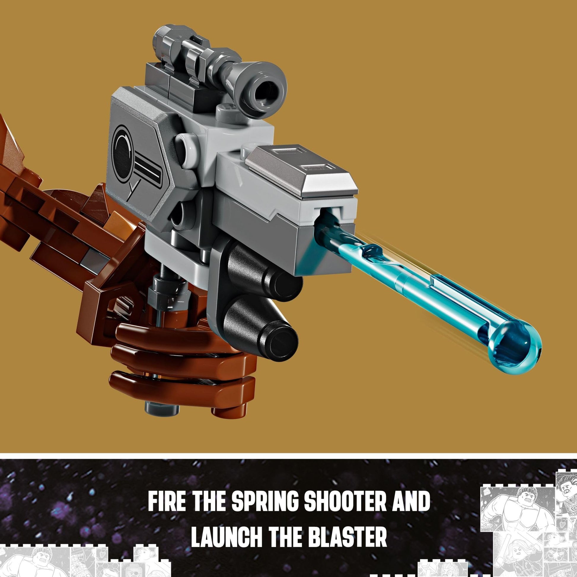 LEGO Marvel Rocket & Baby Groot Minifigure, Guardians of The Galaxy Inspired Marvel Toy for Kids, Buildable Action Figure for Play and Display, Gift