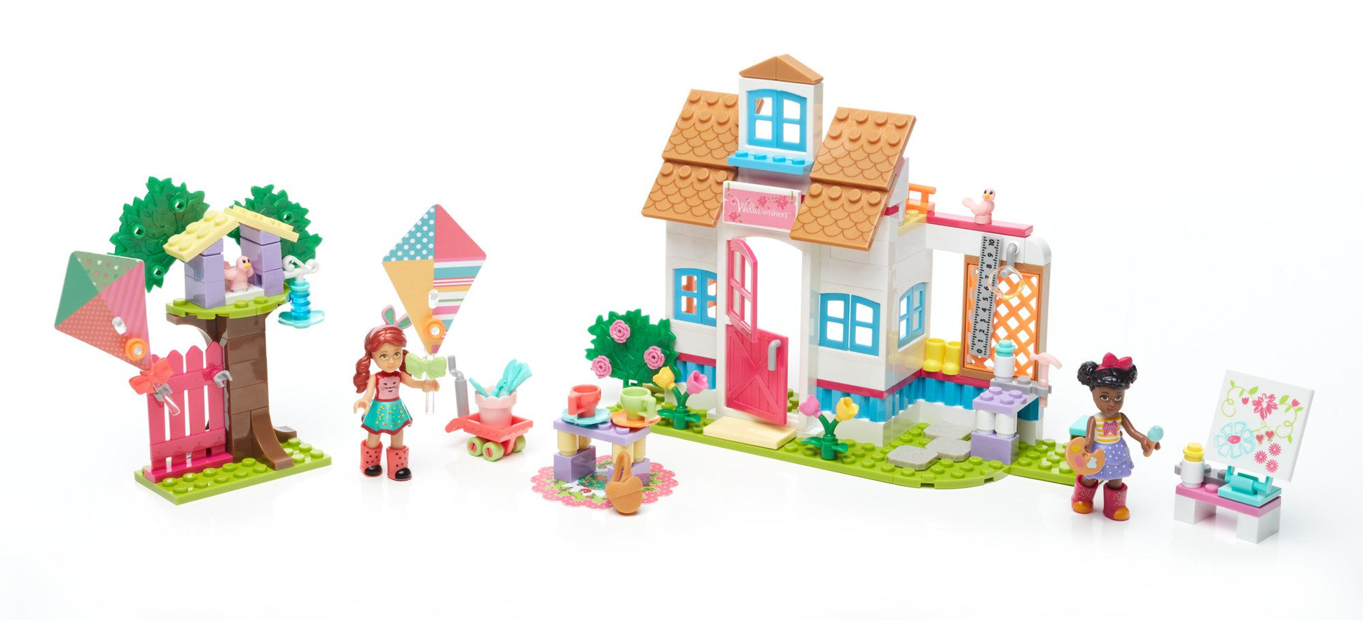 Mega Construx Welliewishers Playful Playhouse Buildable Playset