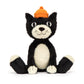 Jellycat Jack Stuffed Animal, Medium 12.5 inches - Cats & Kittens Plush Toy - Classic Children's Gift