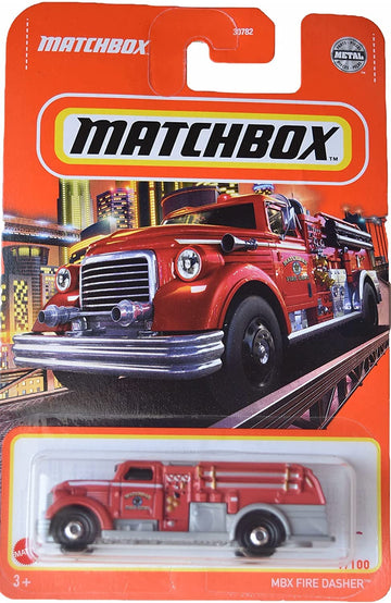 Matchbox Fire Dasher, [red] 7/100