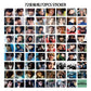 sunlelekz Cortis GREENGREEN Photocard & Sticker Set - 127PCS (55PCS Lomo Cards + 72PCS Stickers) Kpop Collectible Merchandise