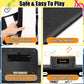 TWFRIC 6ft. Piano Mat with 24 Keys & 10 Demos & 8 Musical Instruments Sounds & 4 Play Modes, Giant Dance Floor Piano Music Play Mat 71'' Large