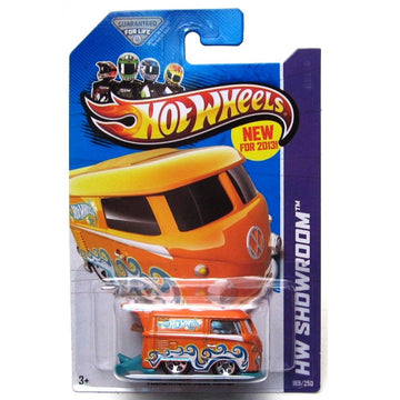 Hot Wheels 2013 Hw Showroom 169/250 - Volkswagen Kool Kombi - Orange