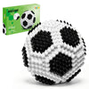 Befun Soccer Building Blocks Set, 437 Pieces Challenging STEM Building Kit for Adults & Teens 14 15 16, 3D Mini Soccer Model Educational Toy, Stress