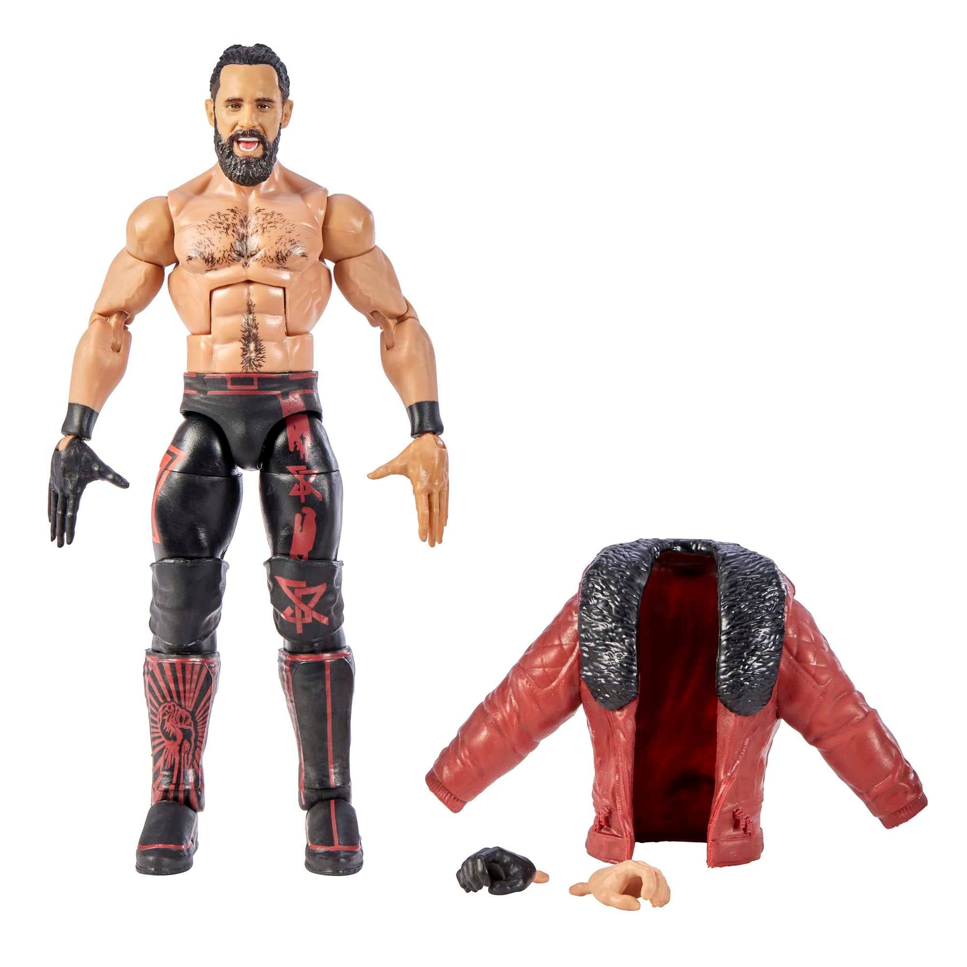 Mattel WWE Elite Collection Action Figure Seth Rollins 6-inch Posable Collectible for WWE Fans Ages 8 Years Old & Up