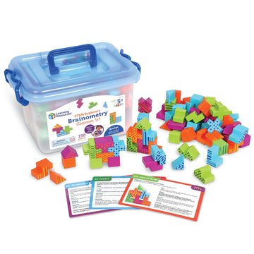 Learning Resources STEM Explorers Brainometry Classroom Set, Kids Games, Puzzles, Sensory Toys, Classroom Must Haves, Montessori Toys, 3D Puzzle,