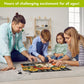 Briarwood Lane Fall Jigsaw Puzzle 1000 Pieces Adult Finished Size 29.5x19.68 Fall Checkered Pumpkins Puzzle for Game Night