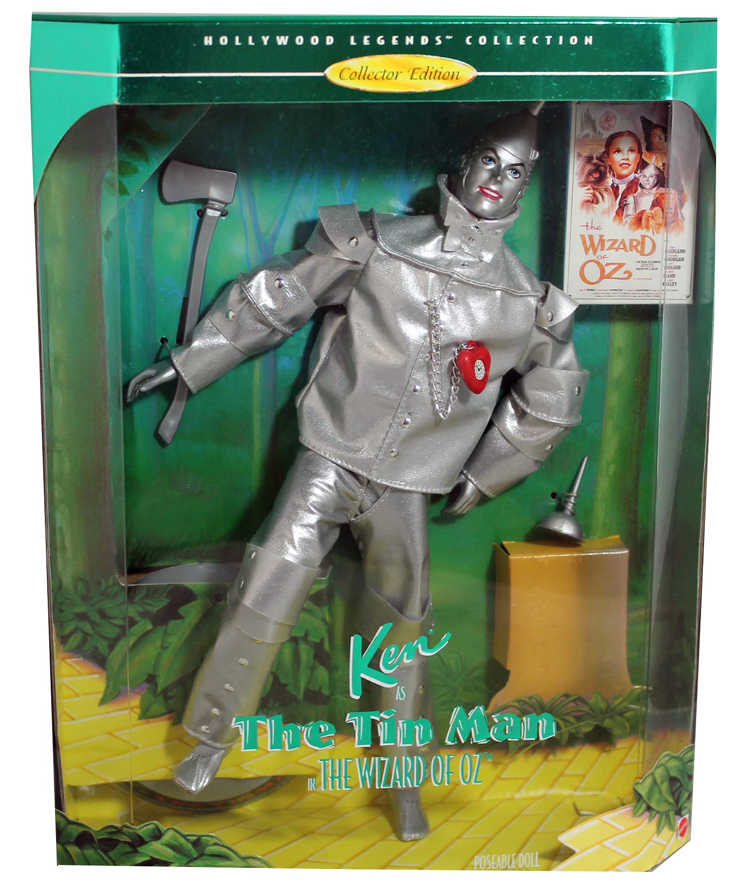 Ken Barbie as the Tin Man, Hollywood Legends, The Wizard of Oz Collectors Edition