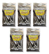 Dragon Shield Bundle: 5 Packs of Smoke Perfect Fit Standard Size Sleeves - 500 Sleeves Total