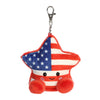 Aurora Palm Pals 4" Americana Star Adorable Clip-On