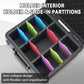 Migitec Toploader Storage Box for 3" x 4" 35PT Rigid Card Holder, Hard Case for Trading Cards, Top Loaders and Sport Cards, Also fit Magnetic Card