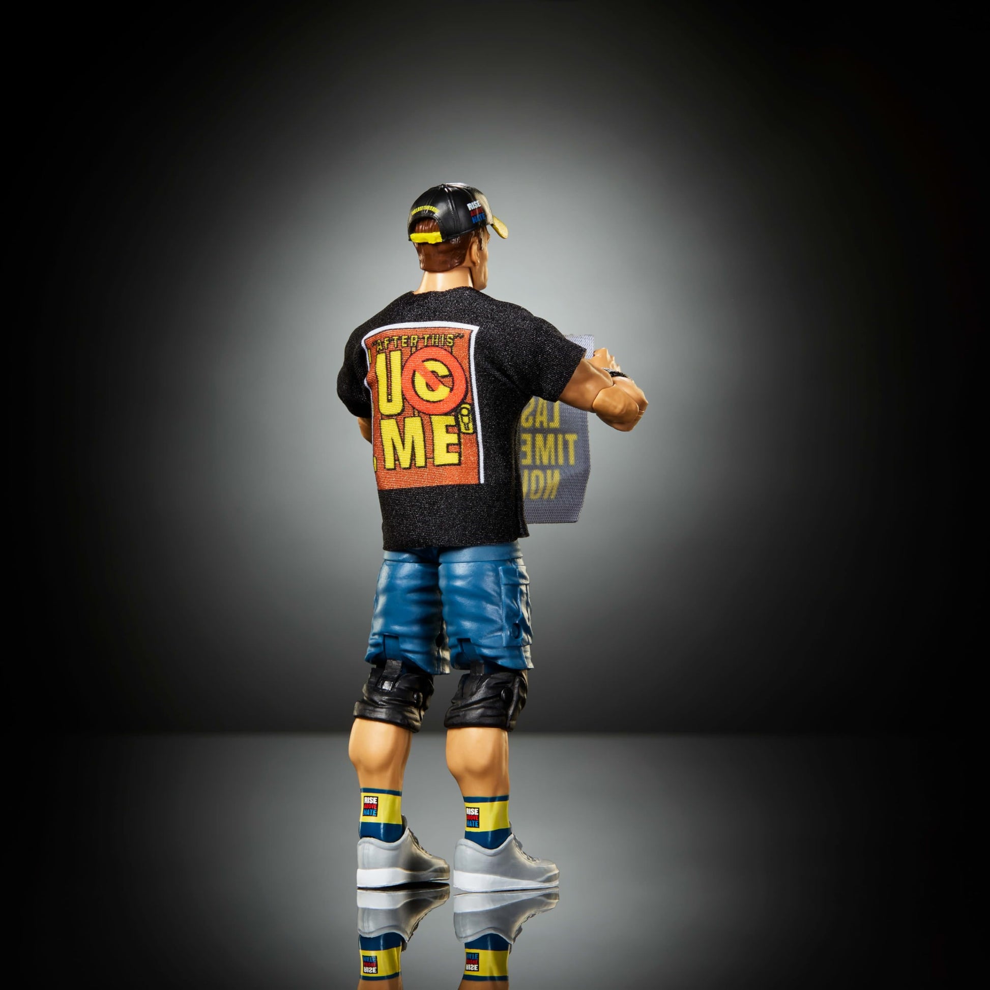 Mattel WWE Elite Collection Top Picks Action Figures & Accessories Set, 6-inch Collectible John Cena with Swappable Hands & Ring Gear