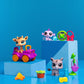 Littlest Pet Shop, Safari Play Pack - Gen 7, Pets #53,#54, #55, Authentic LPS Bobble Head Figure, Collectible Imagination Toy Animal, Kidults, Girls