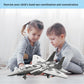 Military F-15 Eagle Fighter Jet Compatible with Lego, 270 Pieces Toy Plane for Kids 10+ and Adults, Army Airplane Toys for Military Fans