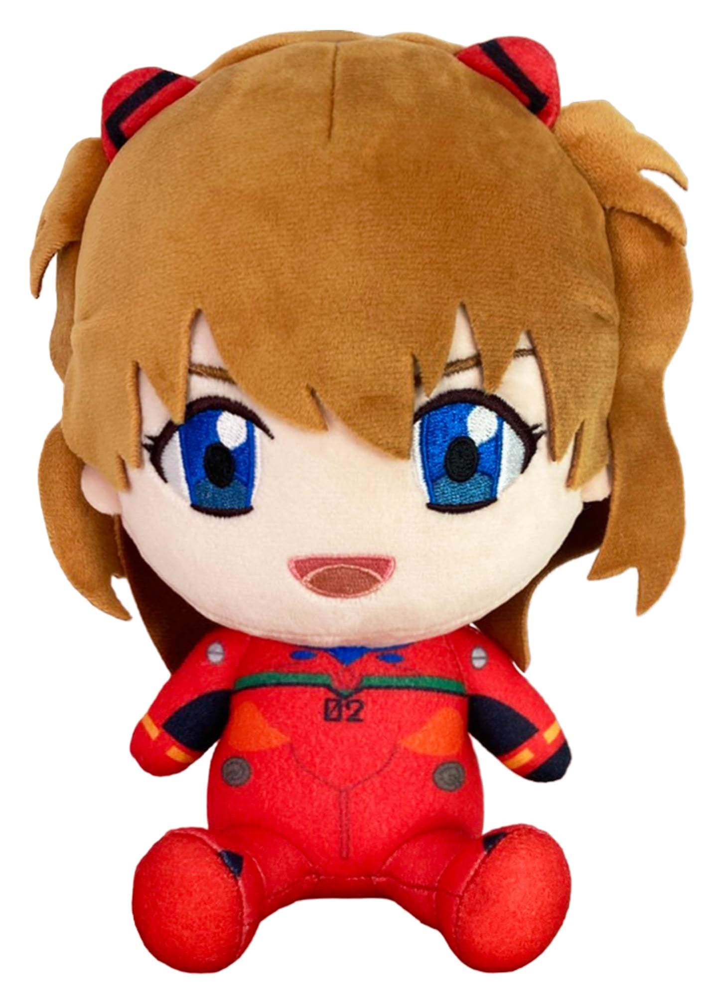 Great Eastern Entertainment Evangelion New Movie - Asuka Langley Sitting Plush 7" H