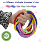 Sensory Chew Necklace for Boys and Girls, 6 Pack Stretch Chewing Necklaces for Kids with Autism ADHD SPD, Oral Motor Aids Baby Chew Toys Reduce
