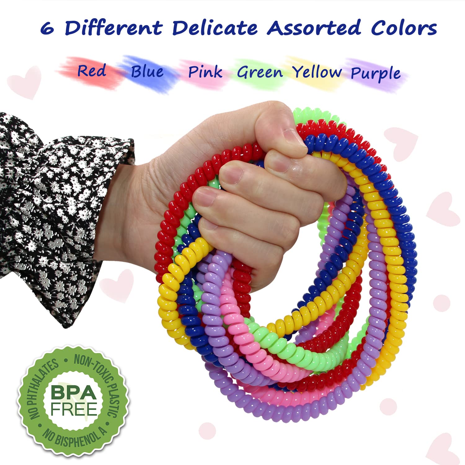 Sensory Chew Necklace for Boys and Girls, 6 Pack Stretch Chewing Necklaces for Kids with Autism ADHD SPD, Oral Motor Aids Baby Chew Toys Reduce