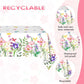 41 PCS Wildflower Party Decorations Floral Theme Disposable Tableware floral paper plates Napkin Tablecloth Floral Party Decorations for Wedding Tea