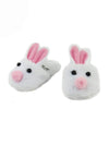 American Fashion World Bunny Slippers for 18-Inch Dolls | Premium Quality & Trendy Design | Dolls Shoes | Shoe Fashion for Dolls for Popular Brands