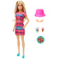Barbie Italy Travel Set: Blonde Doll, Pink Clothes, Accessories & Food Pieces