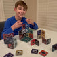 CreateOn NFL Fan-Tiles Magnetic Match-Up Set - All 32 Teams, 32-Piece Building Tiles for Kids & Adults, Officially Licensed NFL Collectible - Build