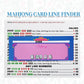 SZFHUMFT 4 Pcs Mahjong Line Finder - Suitable for Beginners and Experienced Players, Mahjong Line Reader, Ideal Gifts for Mahjog Lovers (Multicolor)