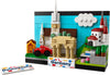 LEGO Creator Germany Postcard - 240-Piece 3D Landmark Building Set with Brandenburg Gate & Munich New Town Hall, Collectible Travel Souvenir Display
