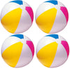 INTEX 24" Inflatable Paradise Panel Colorful Beach Ball - 59032EP (Set of 4)