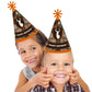 Big Dot of Happiness Gone Hunting - Cone Happy Birthday Party Hats for Kids and Adults - Set of 8 (Standard Size)