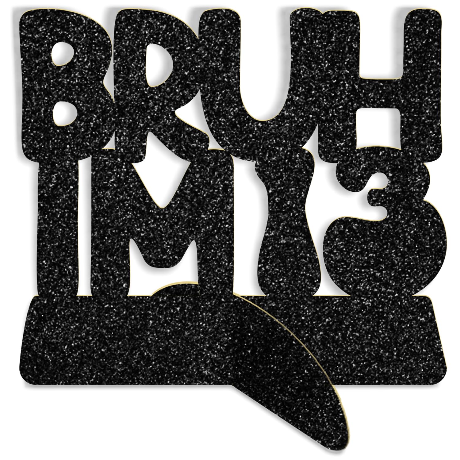 13th Birthday Decorations for Boys - 3 Pack 'Bruh I'm 13' Centerpiece Set, Teen Party Supplies with Table Decor, Happy Birthday 13 Centerpieces