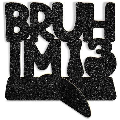 13th Birthday Decorations for Boys - 3 Pack 'Bruh I'm 13' Centerpiece Set, Teen Party Supplies with Table Decor, Happy Birthday 13 Centerpieces