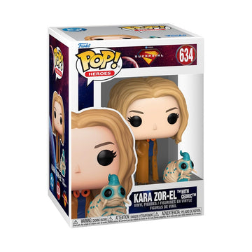 Funko Pop! Movie: Supergirl - Kara Zor-El with Cedric - Collectable Vinyl Figure - Gift Idea - Official Merchandise - Toys for Kids & Adults - Marvel