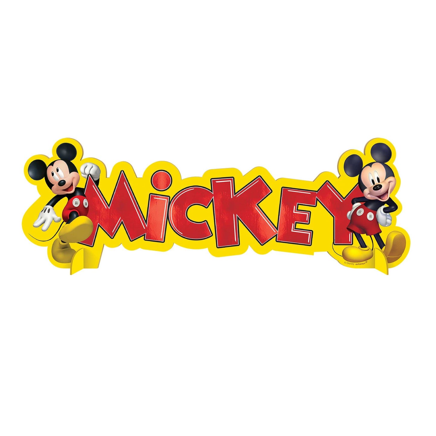 Mickey Mouse Forever Table Decoration Paper Board