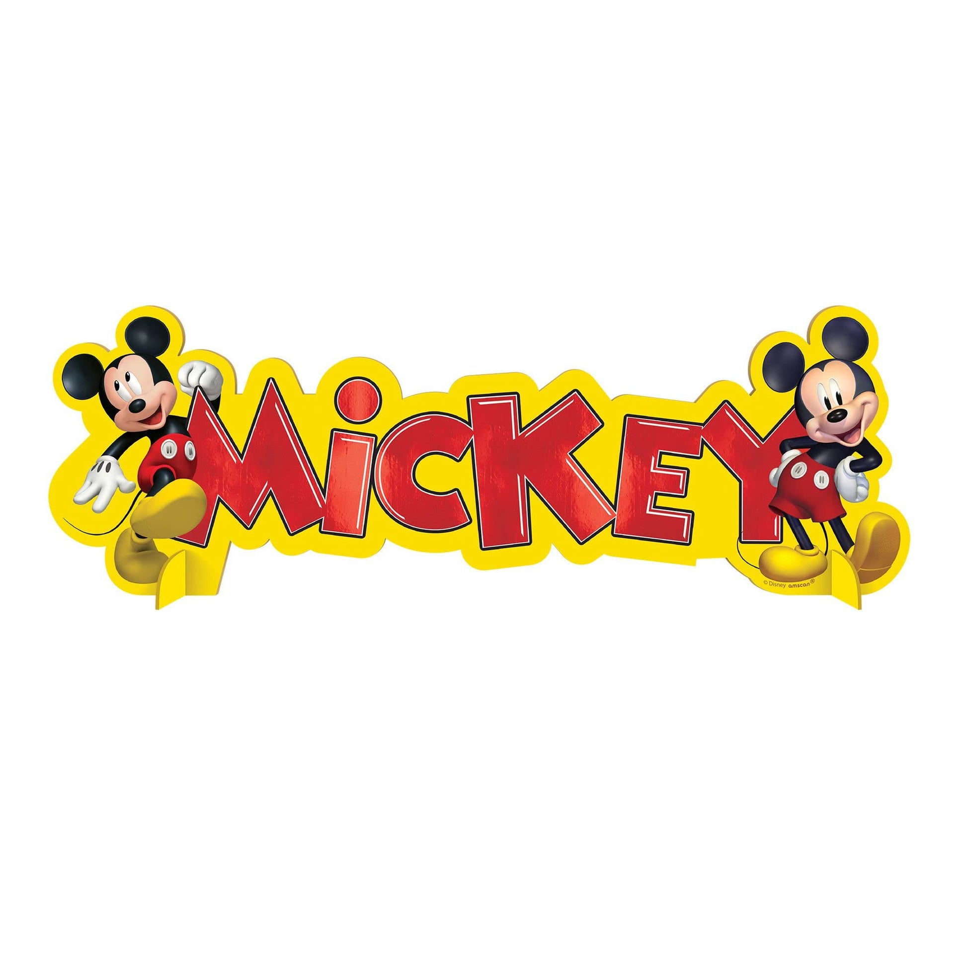 Mickey Mouse Forever Table Decoration Paper Board