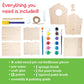 MindWare Make Your Own Birdhouse Kit - Wood Art Kit for Kids - Includes Pre-Cut Wood Pieces and Art Supplies to Assemble and Paint Your Own Bird House